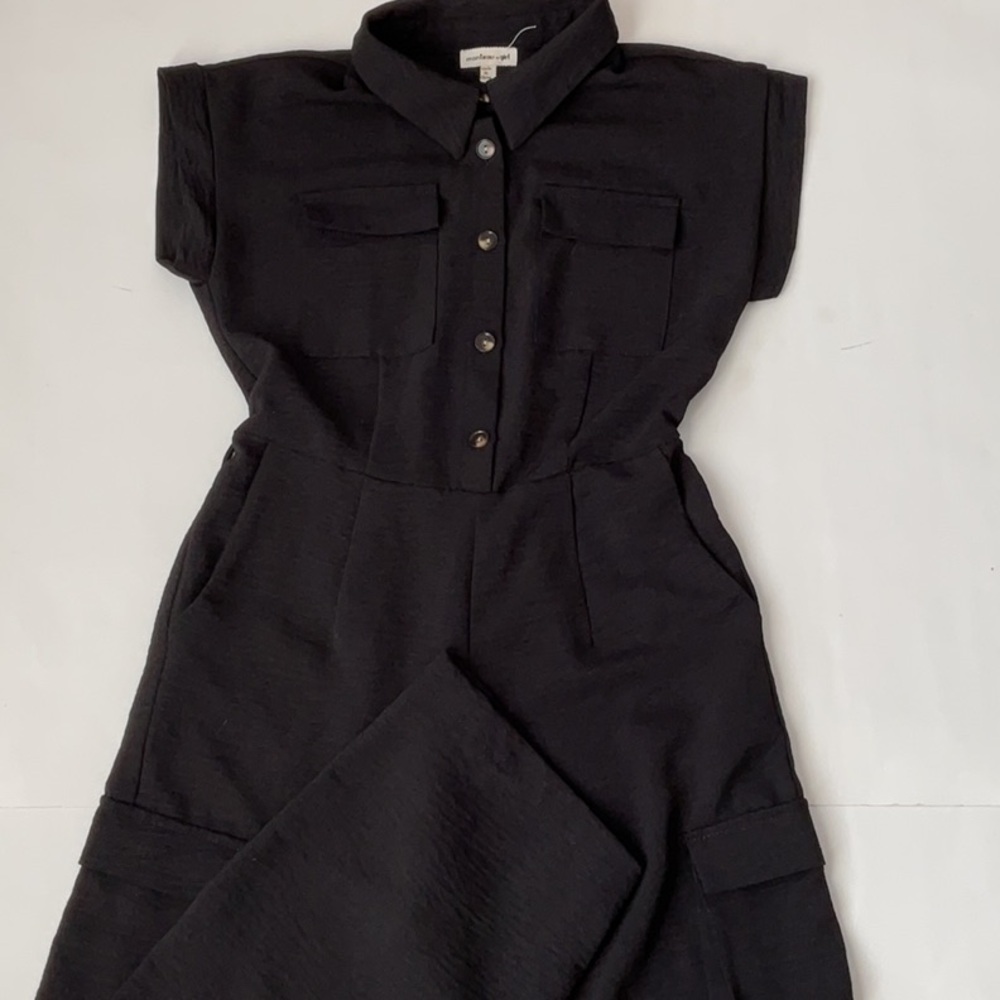 Monteau Girl  Cargo Jumpsuit